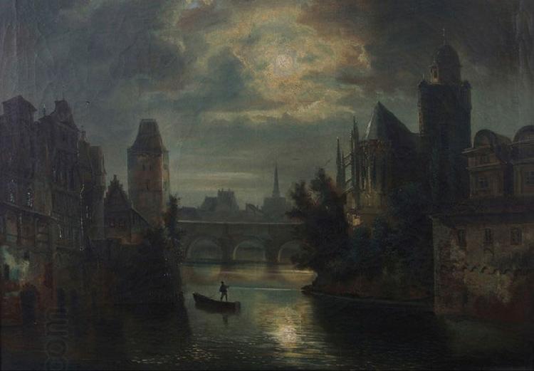 Ferdinand Lepie River by night